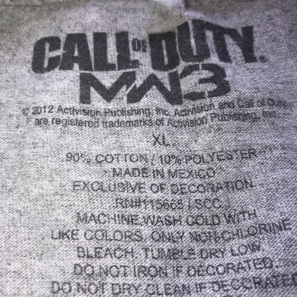 Call of Duty MW3 T Shirt - Picture 2 of 2